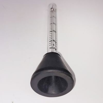Bequeme Argon CO2 Durchflussmesser Tester Peashooter für Mig Tig Schweißer Schweißen 0-50ml