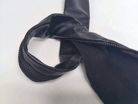 Dauerhafte Schweißflamme Kabelbedeckung Lederjacke Stil Wärmebeständiges Material Merkmal