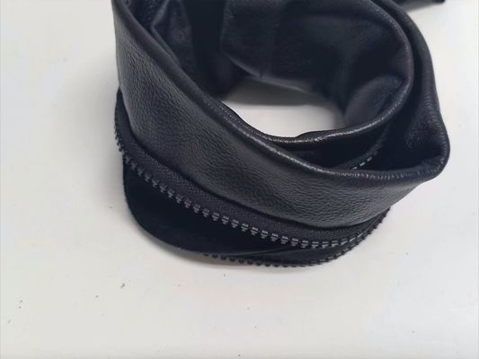 Dauerhafte Schweißflamme Kabelbedeckung Lederjacke Stil Wärmebeständiges Material Merkmal