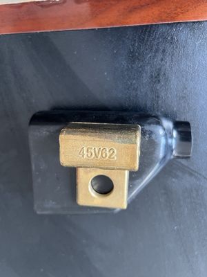 Gelb 45V62 Kabelanschluss TIG-Torch-Stromkabeladapter für TIG-Schweißzubehör