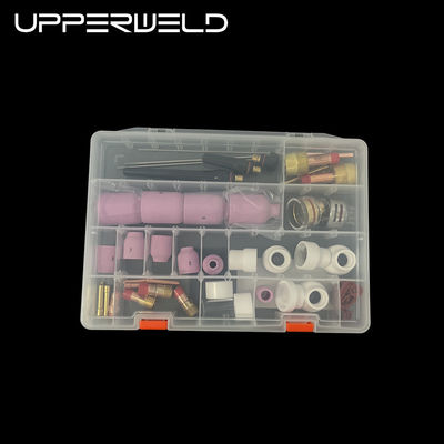 OEM Schweißfackel 66PCS TIG Zubehör Jumbo Keramik Düse Gaslinse TIG Ersatzteile