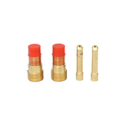 Gold Upperweld 4GL116 Gaslinsen und 4C116GS Wedge Collet Kit für WP17 18 26 Schweißfackel