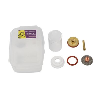 WP17 18 26 Tig Schweißfackel Zubehör Geradseitig Glas Düse Kit für Tig