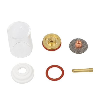 WP17 18 26 Tig Schweißfackel Zubehör Geradseitig Glas Düse Kit für Tig