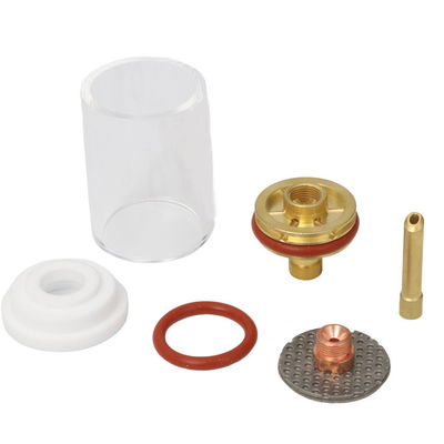WP17 18 26 Tig Schweißfackel Zubehör Geradseitig Glas Düse Kit für Tig