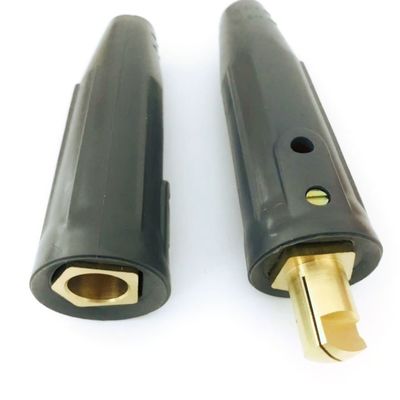 Schwarz US70 Kabelanschluss Schweißkabelhalter-Kit Männlich-Weiblich-Adapter für Schweißverbrauchsmaterialien Metall