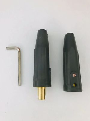 Schwarz US70 Kabelanschluss Schweißkabelhalter-Kit Männlich-Weiblich-Adapter für Schweißverbrauchsmaterialien Metall