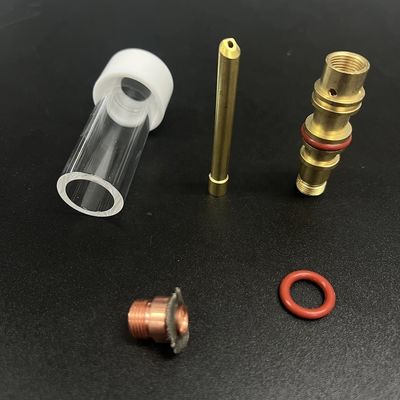 Wp17/18/26 Tig Schweißflamme Durchsichtige Düse Kit Integrierter Typ L 47 1.6 für Glasbecher