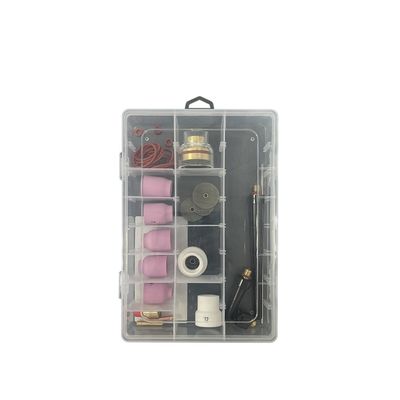 27PCS TIG Schweißlampe Zubehör für WP-9/20 2,4 mm Durchmesser Keramik Düse enthalten