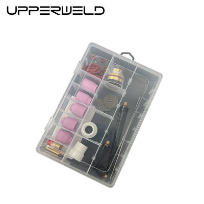 27PCS TIG Schweißlampe Zubehör für WP-9/20 2,4 mm Durchmesser Keramik Düse enthalten
