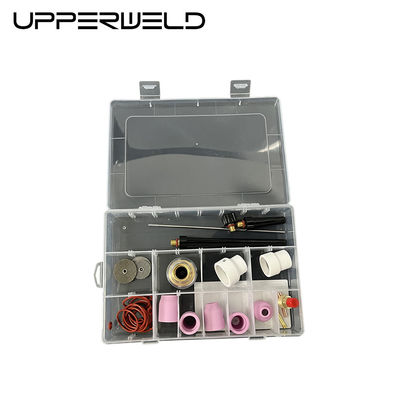 27PCS TIG Schweißlampe Zubehör für WP-9/20 2,4 mm Durchmesser Keramik Düse enthalten