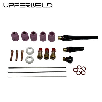 Erreichen Sie perfekte TIG-Schweißungen mit UPPERWELD 29PCS TIG-Schweißfackel-Zubehör und Gaslinsen