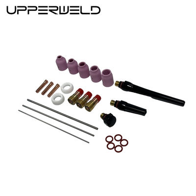 Erreichen Sie perfekte TIG-Schweißungen mit UPPERWELD 29PCS TIG-Schweißfackel-Zubehör und Gaslinsen