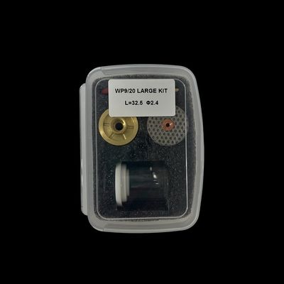 WP-9/20 TIG Schweißzubehör Quarz Düsen-Kit Fackel Ersatzteile Große Glasbecher-Kit