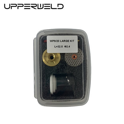 WP-9/20 TIG Schweißzubehör Quarz Düsen-Kit Fackel Ersatzteile Große Glasbecher-Kit