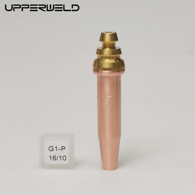 Gas-Schnittdüse Größe Propan-Acetylen-Schnittspitze Sauerstoff für UPPERWELD G1-P 16/10