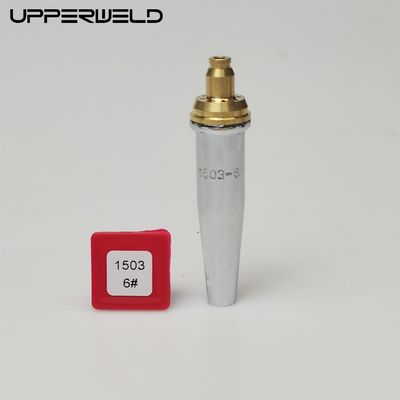 Sliver 1503 Größe 6 Acetylenschnitt Tipps Gasschnitt Düse für Schneiderfackel
