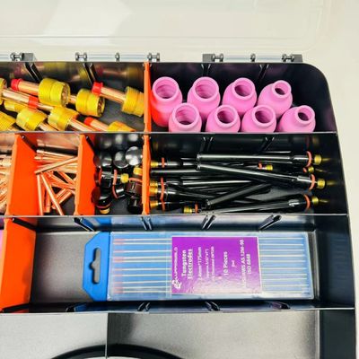 Schweißzubehör Oberste Tig-Torch-Kits mit Heizschild und Großgaslinsen-Kollettkörper