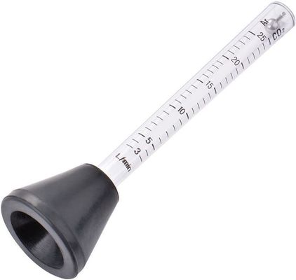 Genaue und dauerhafte Argon-CO2-Gas-Flussskala-Tester für TIG MIG Schweißbereich 0-25L/min
