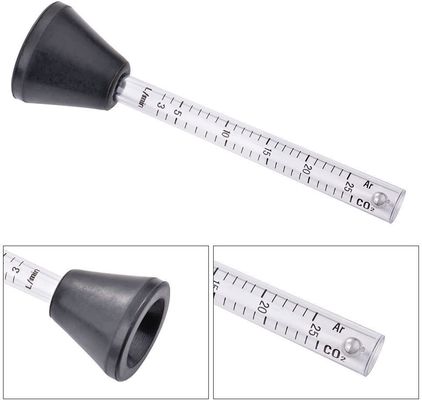 Genaue und dauerhafte Argon-CO2-Gas-Flussskala-Tester für TIG MIG Schweißbereich 0-25L/min