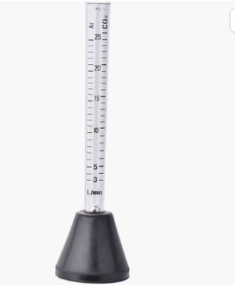 Genaue und dauerhafte Argon-CO2-Gas-Flussskala-Tester für TIG MIG Schweißbereich 0-25L/min