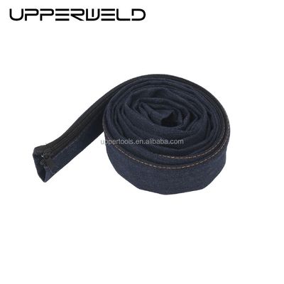 4m TIG Schweißlampe Kabelbedeckung mit Cowboy Zipper Jacke Stil Blau